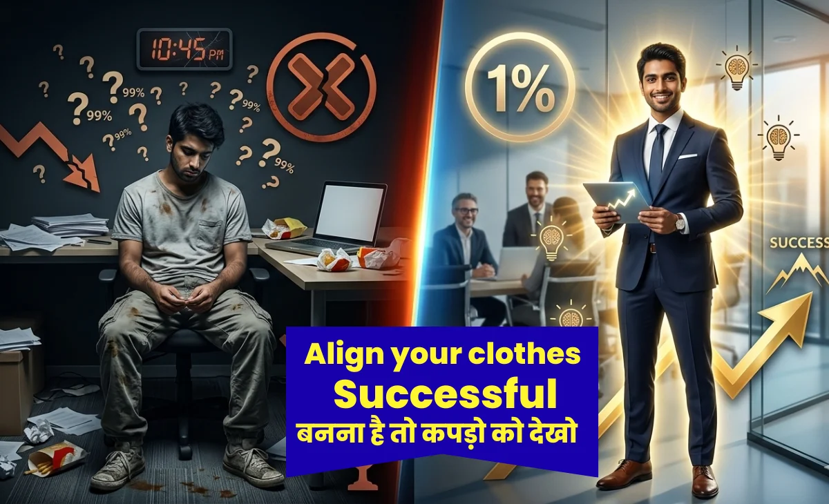 Align your clothes with your success