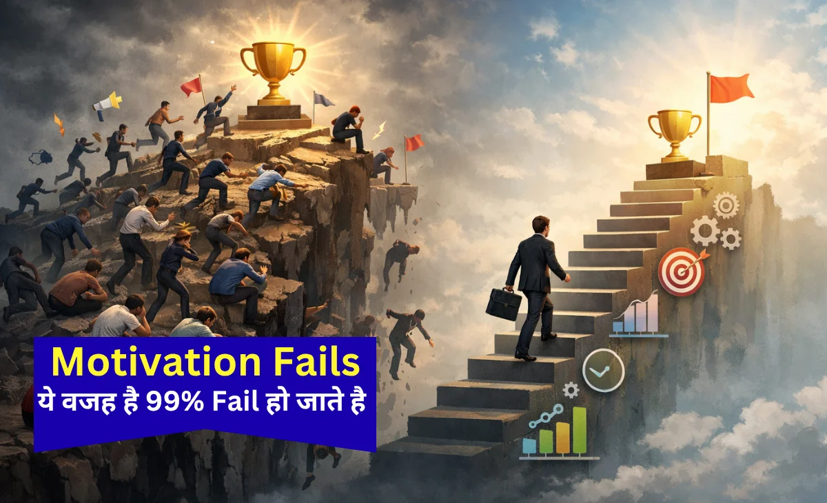 Motivation Fails Without a System