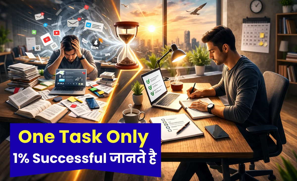 Only One Task at a Time