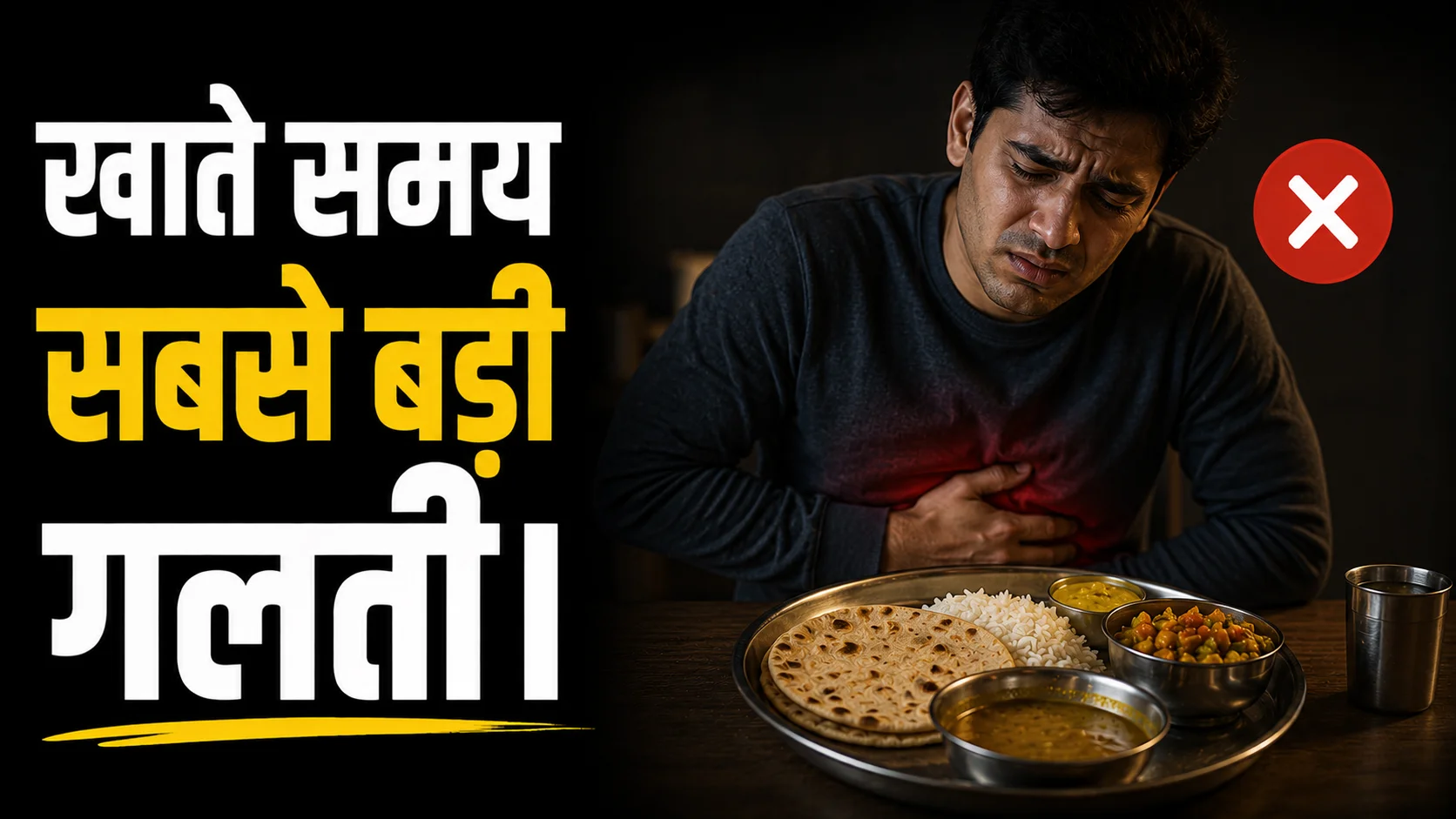 खाते समय की जाने वाली बड़ी गलती !