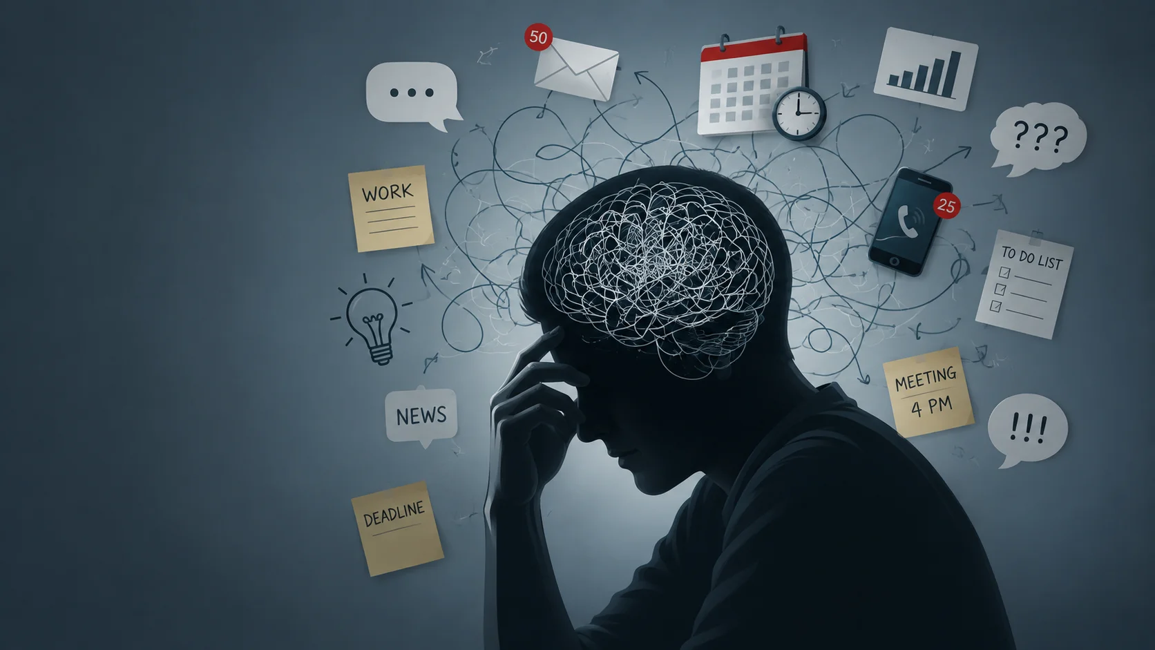 Mind हमेशा Busy रहता है